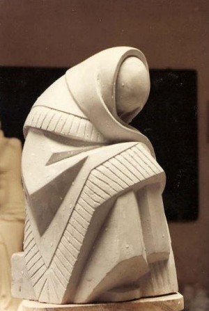 Escultura Vovó de Jorge Vargas, vista 2